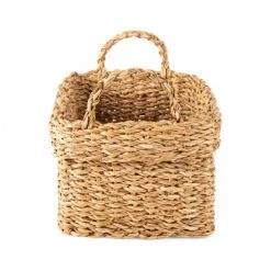 Compactor Paniers Et Corbeilles Panier De Rangement Tressé 29x20cm -Accessoires de cheminée Soldes panier de rangement tresse 29x20cm 2