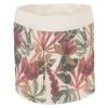 Maisons Du Monde Paniers Et Corbeilles Panier En Coton Imprimé Végétal Rouge, Bleu Et Beige -Accessoires de cheminée Soldes panier en coton imprime vegetal rouge bleu et beige 1000 12 2 226486 1