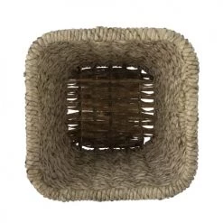 Bloomingville Paniers Et Corbeilles Panier En Feuille De Palmier Beige