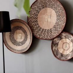 House Doctor Paniers Et Corbeilles Panier En Fibre Naturelles Beige -Accessoires de cheminée Soldes panier en fibre naturelles beige 3