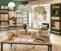 Maisons Du Monde Paniers Et Corbeilles Panier En Fibre Végétale Tressée Main Multicolore -Accessoires de cheminée Soldes panier en fibre vegetale tressee main multicolore 1000 0 38 220167 4