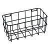 Youdoit Paniers Et Corbeilles Panier En Fil De Fer Noir 16,5x8x8cm -Accessoires de cheminée Soldes panier en fil de fer noir 16 5x8x8cm