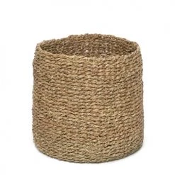 Bazar Bizar Paniers Et Corbeilles Panier En Herbes De Mer Lot De 2 -Accessoires de cheminée Soldes panier en herbes de mer lot de 2 4