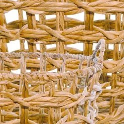 Sensei Maison Paniers Et Corbeilles Panier En Jacinthe D'eau H 50 Cm Naturel XXL -Accessoires de cheminée Soldes panier en jacinthe d eau h 50 cm naturel xxl 1