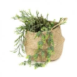 Compactor Paniers Et Corbeilles Panier En Jonc De Mer Naturel H32cm -Accessoires de cheminée Soldes panier en jonc de mer naturel h32cm 4