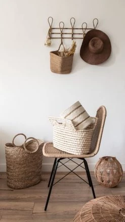 Maisons Du Monde Paniers Et Corbeilles Panier En Jute -Accessoires de cheminée Soldes panier en jute 1000 9 9 213291 4
