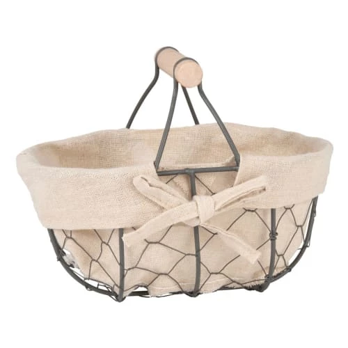 Maisons Du Monde Paniers Et Corbeilles Panier En Métal Noir Et Peuplier 3 Maisons Du Monde Paniers Et Corbeilles Panier En Métal Noir Et Peuplier