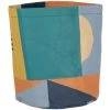 Maisons Du Monde Paniers Et Corbeilles Panier En Papier à Motifs Géométriques Marron Et Bleu Canard -Accessoires de cheminée Soldes panier en papier a motifs geometriques marron et bleu canard 1000 2 6 227105 1