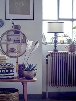 Bloomingville Paniers Et Corbeilles Panier En Rotin Beige -Accessoires de cheminée Soldes panier en rotin beige 3