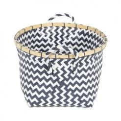 Compactor Paniers Et Corbeilles Panier En Sangles Tressées 41x32,5cm -Accessoires de cheminée Soldes panier en sangles tressees 41x32 5cm 2