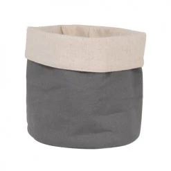 Maisons Du Monde Paniers Et Corbeilles Panier Gris - Lot De 2