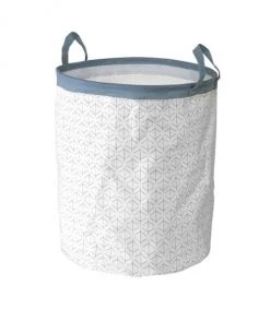 Casâme Paniers Et Corbeilles Panier Haut 2 Poignées - Hauteur 48cm - Blanc