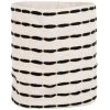 Maisons Du Monde Paniers Et Corbeilles Panier Haut En Coton, à Rayures Noires Et Blanches -Accessoires de cheminée Soldes panier haut en coton a rayures noires et blanches 1000 9 11 228217 1