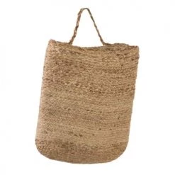 Casatera Paniers Et Corbeilles Panier Mural En Jute Naturel Marron