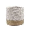 Stof Paniers Et Corbeilles Panier Ou Cache-pot En Coton H15cm -Accessoires de cheminée Soldes panier ou cache pot en coton h15cm
