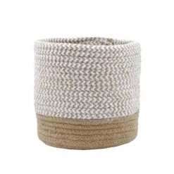Stof Paniers Et Corbeilles Panier Ou Cache-pot En Coton H15cm