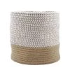 Stof Paniers Et Corbeilles Panier Ou Cache-pot En Coton H20cm -Accessoires de cheminée Soldes panier ou cache pot en coton h20cm