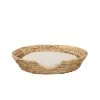 Beau Rivage Paniers Et Corbeilles Panier Rond Pour Chien Et Chat En Jacinthe D'eau Coussin écru -Accessoires de cheminée Soldes panier rond pour chien et chat en jacinthe d eau coussin ecru 6