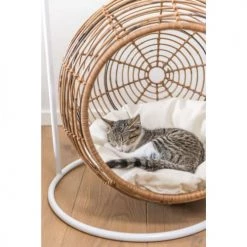 ReCollection Paniers Et Corbeilles Panier Suspendu Chat Bois Clair Rotin 52,5x50,5x75cm 10 ReCollection Paniers Et Corbeilles Panier Suspendu Chat Bois Clair Rotin 52,5x50,5x75cm -Accessoires de cheminée Soldes panier suspendu chat bois clair rotin 52 5x50 5x75cm 2