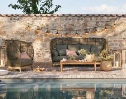 Maisons Du Monde Paniers Et Corbeilles Panier Thaïlandais En Fibre Végétale H40 Cm -Accessoires de cheminée Soldes panier thailandais en fibre vegetale h40 cm 1000 15 34 159934 21