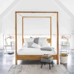 Maisons Du Monde Paniers Et Corbeilles Panier Tressé Blanc H 33 Cm -Accessoires de cheminée Soldes panier tresse blanc h 33 cm 1000 4 40 152273 2