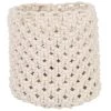 Maisons Du Monde Paniers Et Corbeilles Panier Tressé En Coton Beige -Accessoires de cheminée Soldes panier tresse en coton beige 1000 11 30 224054 1