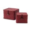 Compactor Paniers Et Corbeilles Paniers De Rangement 15x15cm Et 12x12cm - Lot De 2 -Accessoires de cheminée Soldes paniers de rangement 15x15cm et 12x12cm lot de 2