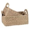 Maisons Du Monde Paniers Et Corbeilles Paniers En Tissu Et Jonc De Mer Beige (X2) -Accessoires de cheminée Soldes paniers en tissu et jonc de mer beige x2 1000 0 6 228786 1