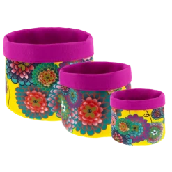 Pylones Paniers Et Corbeilles Paniers Gigognes Multi-usages 17,2cm/15,2 Cm/12,2cm - Lot De 3