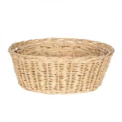 Grenier Alpin Paniers Et Corbeilles Paniers Naturels En Rotin (set De 3) -Accessoires de cheminée Soldes paniers naturels en rotin set de 3 2