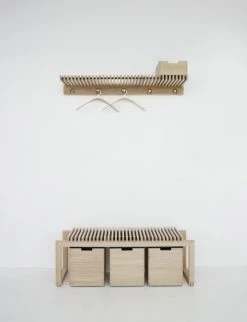 Skagerak Boîtes Petite Boîte En Chêne 30x26 -Accessoires de cheminée Soldes petite boite en chene 30x26 3