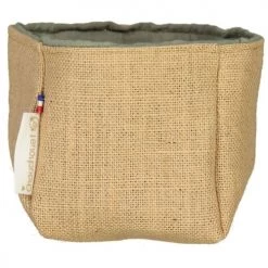 Chouchouette Paniers Et Corbeilles Pochon De Rangement Jute / Kaki -Accessoires de cheminée Soldes pochon de rangement jute kaki 1