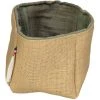 Chouchouette Paniers Et Corbeilles Pochon De Rangement Jute / Kaki -Accessoires de cheminée Soldes pochon de rangement jute kaki