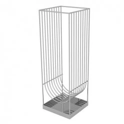 AYTM Paniers Et Corbeilles Porte Parapluie En Métal Argent