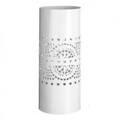 Unimasa Paniers Et Corbeilles Porte-parapluies Blanc En Métal H49cm