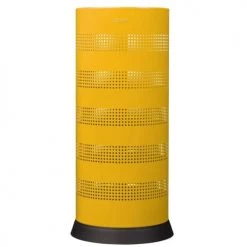 Rossignol Paniers Et Corbeilles Porte-parapluies Perforé 28L En Métal Jaune Moutarde -Accessoires de cheminée Soldes porte parapluies perfore 28l en metal jaune moutarde 2