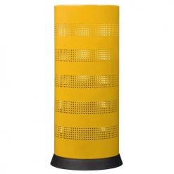 Rossignol Paniers Et Corbeilles Porte-parapluies Perforé 28L En Métal Jaune Moutarde -Accessoires de cheminée Soldes porte parapluies perfore 28l en metal jaune moutarde 3