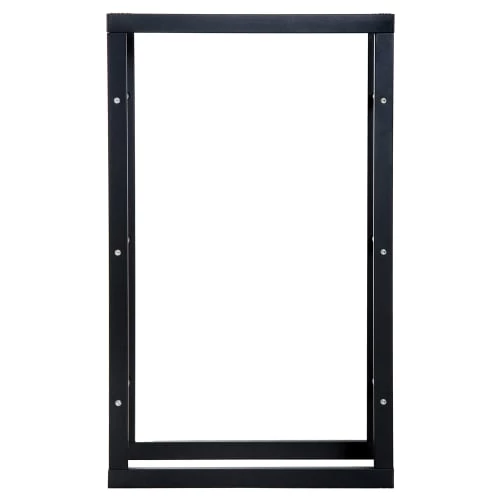 Homcom Accessoires De Cheminée Range Bûches Design Contemporain Rectangulaire H100 Cm Métal Noir 7 Homcom Accessoires De Cheminée Range Bûches Design Contemporain Rectangulaire H100 Cm Métal Noir – Image 5