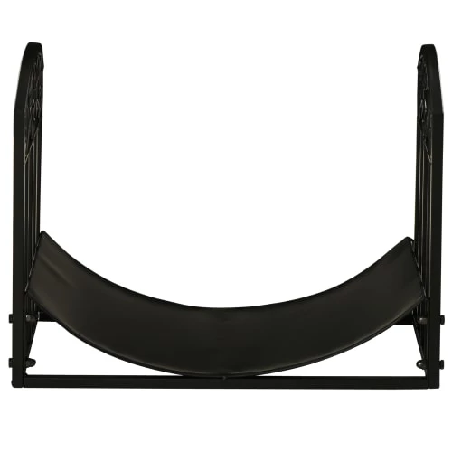 Outsunny Accessoires De Cheminée Range Bûches Style Fer Forgé étagère Incurvé Métal Noir 6 Outsunny Accessoires De Cheminée Range Bûches Style Fer Forgé étagère Incurvé Métal Noir – Image 4