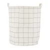House Doctor Paniers à Linge Sac à Linge Blanc H50cm -Accessoires de cheminée Soldes sac a linge blanc h50cm