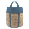 Stof Paniers Et Corbeilles Sac Déco En Jute Pétrole -Accessoires de cheminée Soldes sac deco en jute petrole 2