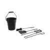 Aubry Gaspard Accessoires De Cheminée Seau 4 Accessoires Cheminée Fire -Accessoires de cheminée Soldes seau 4 accessoires cheminee fire