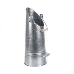 Aubry Gaspard Accessoires De Cheminée Seau à Cendres En Zinc -Accessoires de cheminée Soldes seau a cendres en zinc 3