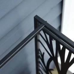 Homcom Accessoires De Cheminée Serviteur De Cheminée Arbre Range Bûches 4 Accessoires Métal Noir -Accessoires de cheminée Soldes serviteur de cheminee arbre range buches 4 accessoires metal noir 5