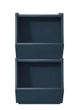 RNT By Really Nice Things Paniers Et Corbeilles Set 2 Boîtes Rangement Bleu