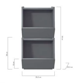 RNT By Really Nice Things Paniers Et Corbeilles Set 2 Boîtes Rangement Gris 12 RNT By Really Nice Things Paniers Et Corbeilles Set 2 Boîtes Rangement Gris -Accessoires de cheminée Soldes set 2 boites rangement gris 4