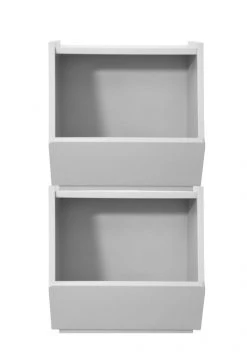 RNT By Really Nice Things Paniers Et Corbeilles Set 2 Boîtes Rangement Gris Glace