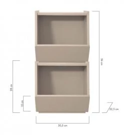 RNT By Really Nice Things Paniers Et Corbeilles Set 2 Boîtes Rangement Maquillage -Accessoires de cheminée Soldes set 2 boites rangement maquillage 4