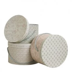 Mathilde M Set De 3 Boîtes à Chapeau Jardin D'Ailleurs