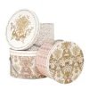 Mathilde M Set De 3 Boîtes à Chapeaux Fêtes Exquises -Accessoires de cheminée Soldes set de 3 boites a chapeaux fetes exquises